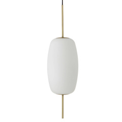 Продажа светильника Frandsen Silk, D22 см, белое опаловое стекло по цене 30500 ₽