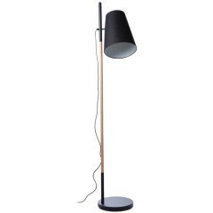 Продажа напольной лампы Frandsen Hideout, черная по цене 27400 ₽