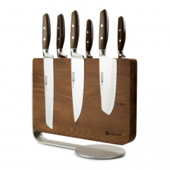 Продажа ножа WUESTHOF 6 штук на деревянной, магнитной подставке, Epicure по цене 121489 ₽