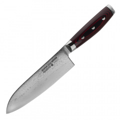 Продажа ножа YAXELL Нож японский «шеф» 16,5 см, серия « GOU 161»(161 слой) дамасская сталь по цене 36990 ₽